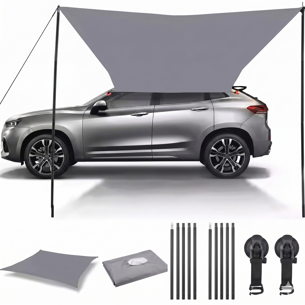 Auvent Latéral Voiture 2 x 3 m | Sora