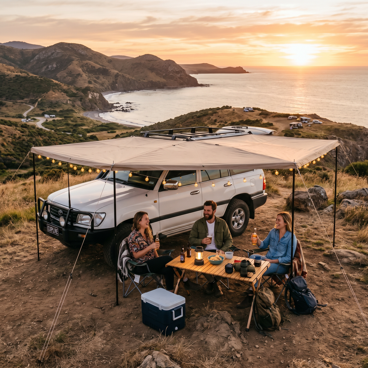 Auvent 270° Rétractable SUV et 4x4 | Rova